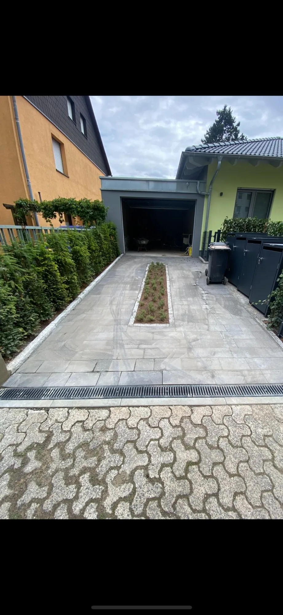 Einblick in die Garten- und Landschaftsbauarbeiten von Alkis